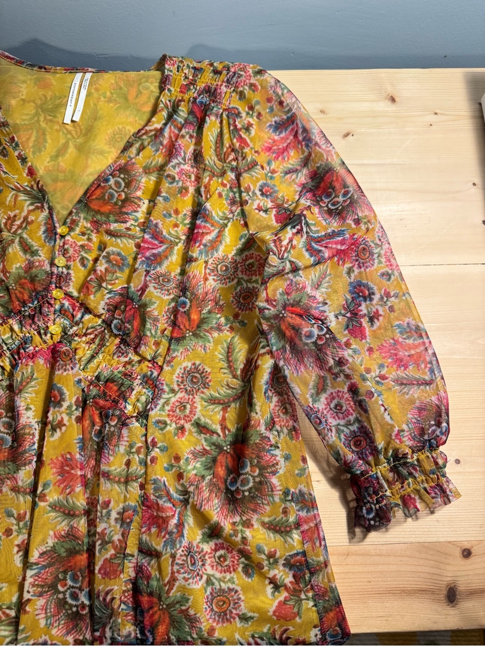 ANTHROPOLOGIE WOMENS LACE TOP - Picture 4 of 7